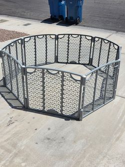 28" 8 panel dog playpen