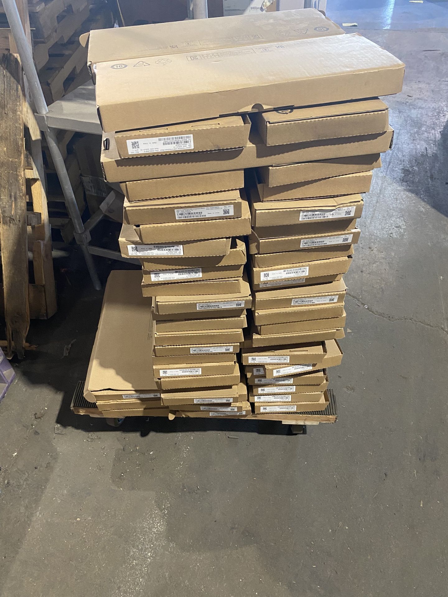 Lot Of 49) Lenovo Traditional USB Keyboards Black KU-1619