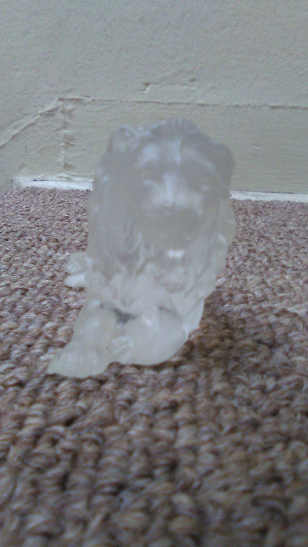 Desna Glass Lion Figurine