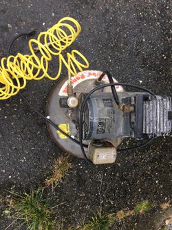 Thomas industries industrial t 50 pancake air compressor 1 HP turbo compressor