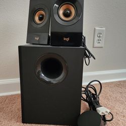 Logitech Z533 Computer Speaker, 2.1 system with sub