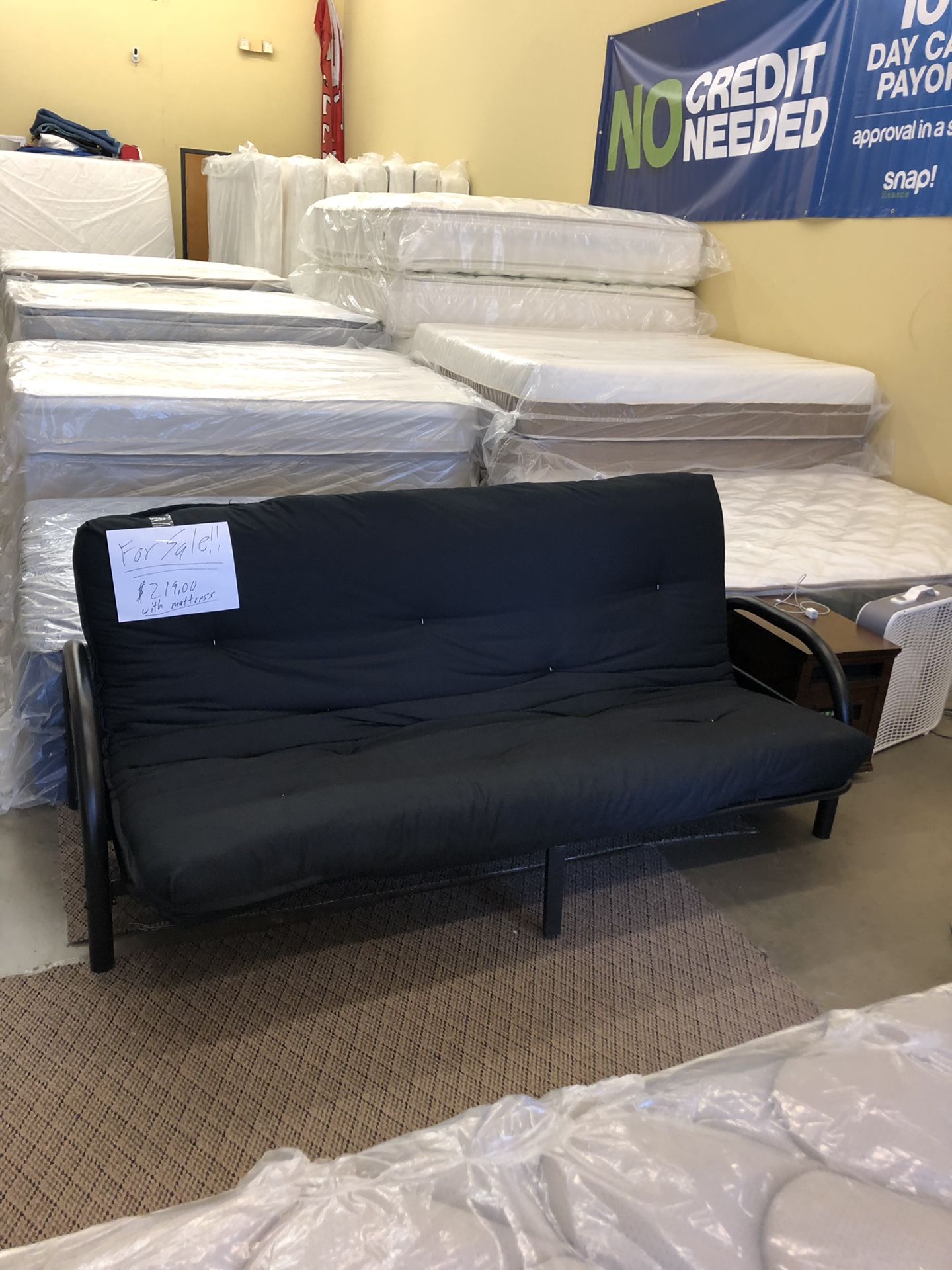 Futon with Mattress