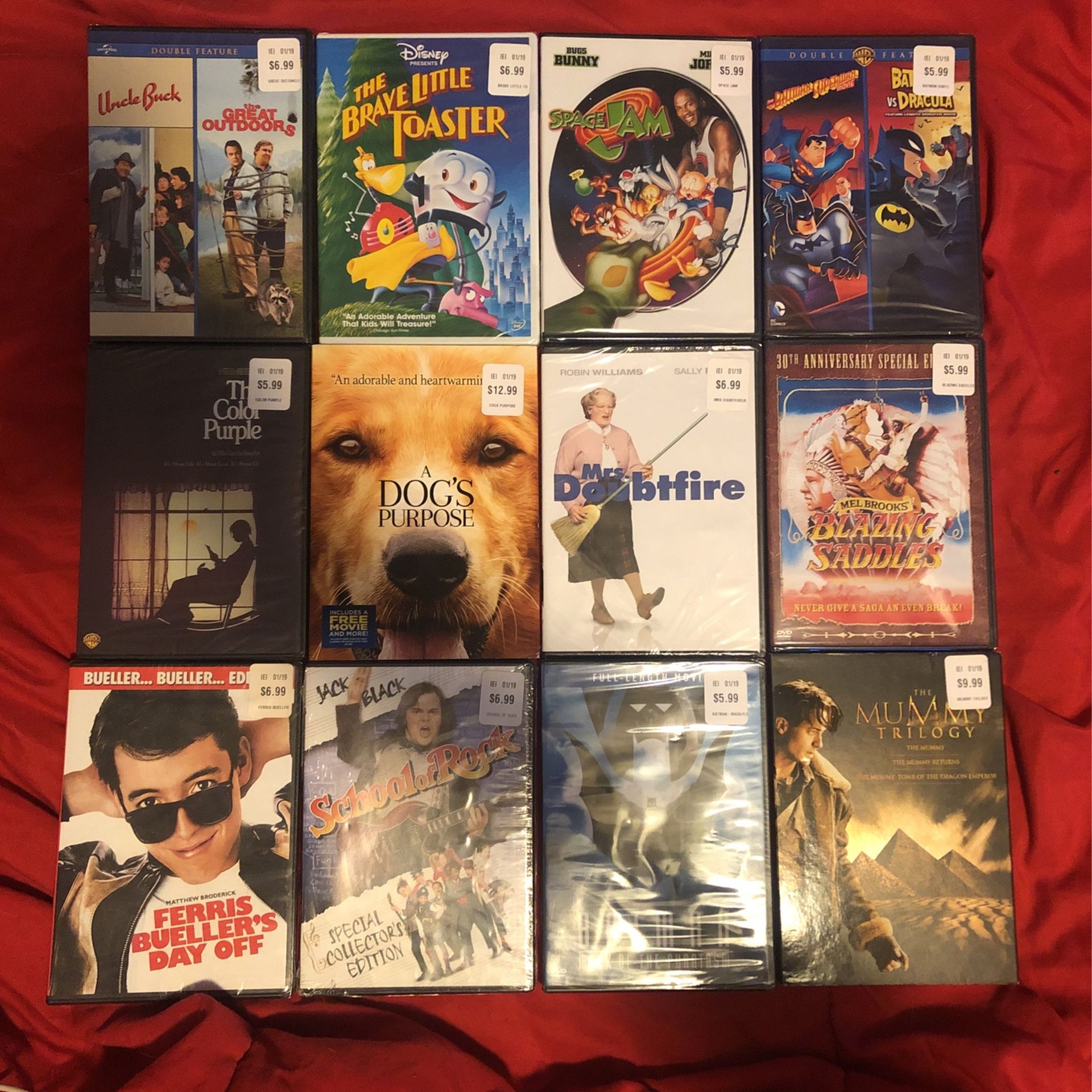 Assorted DVDs