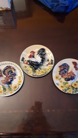 Rooster plates