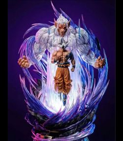 Dragonball z statue about 4 feet tall very heavy
