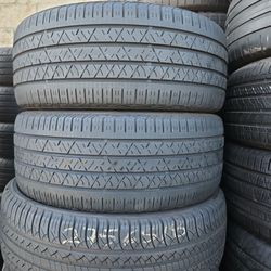 Pair 255/45/20 Continental 