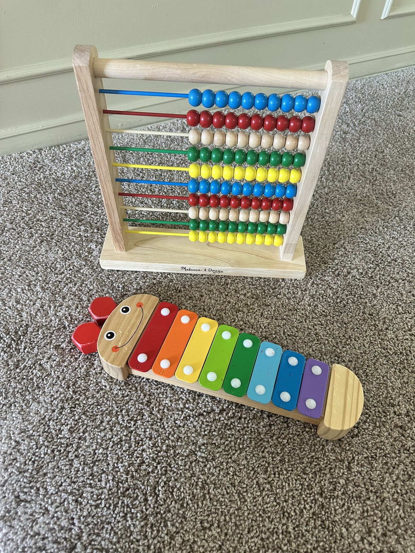 Melissa & Dough Abacus + Xylophone