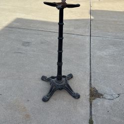 Antique High Table Base 401/2” Tall