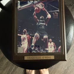 Shaquille O’neal Plaque
