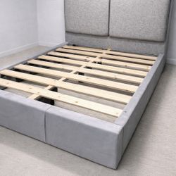 New Handmade Upholstered Bed – Queen Size