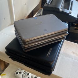 LOT OF 8 LAPTOPS UNTESTED 