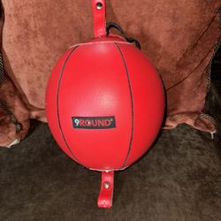 Leather 9inch Double End Speed Bag W Bladder New 