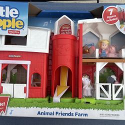 Fisher Price Little People Set Barn Farm 