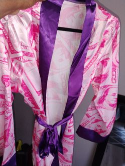 Satin money robe