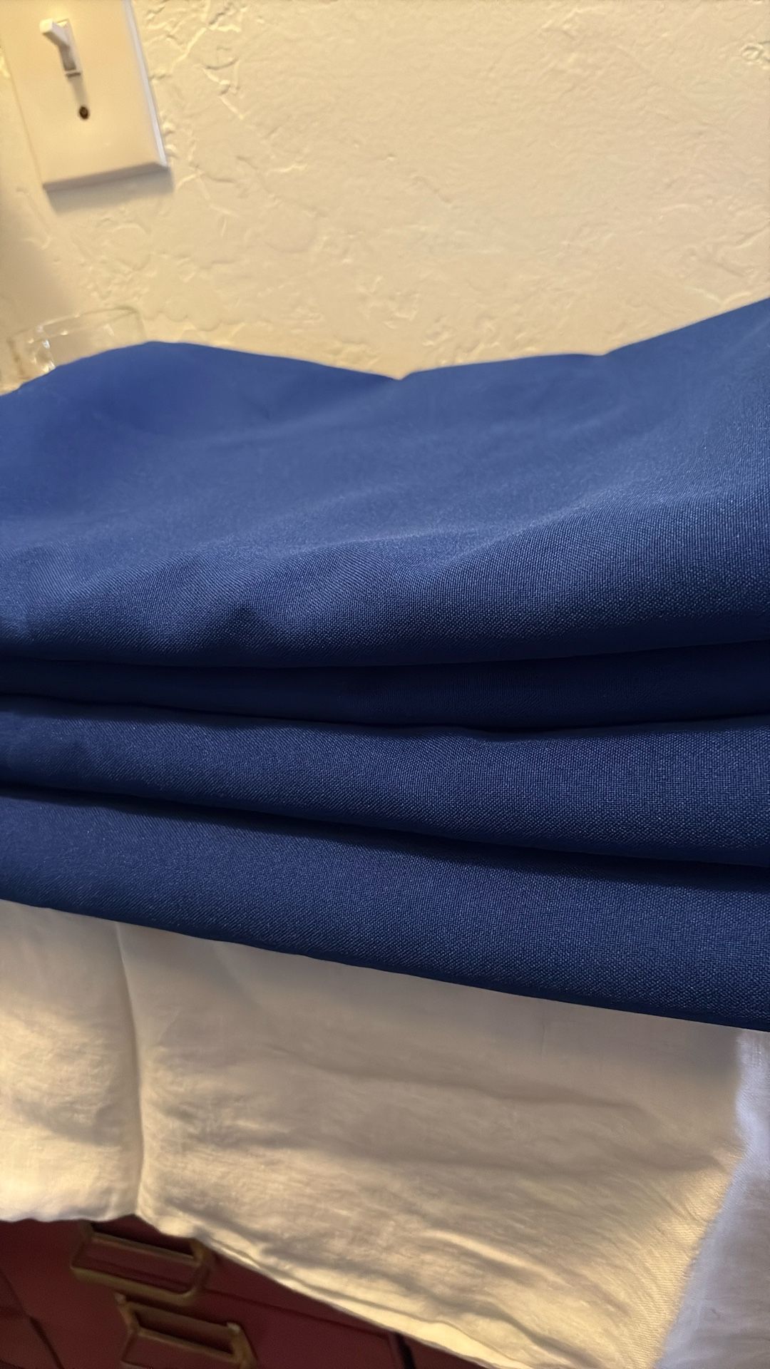 Fabric Tablecloths Royal Blue