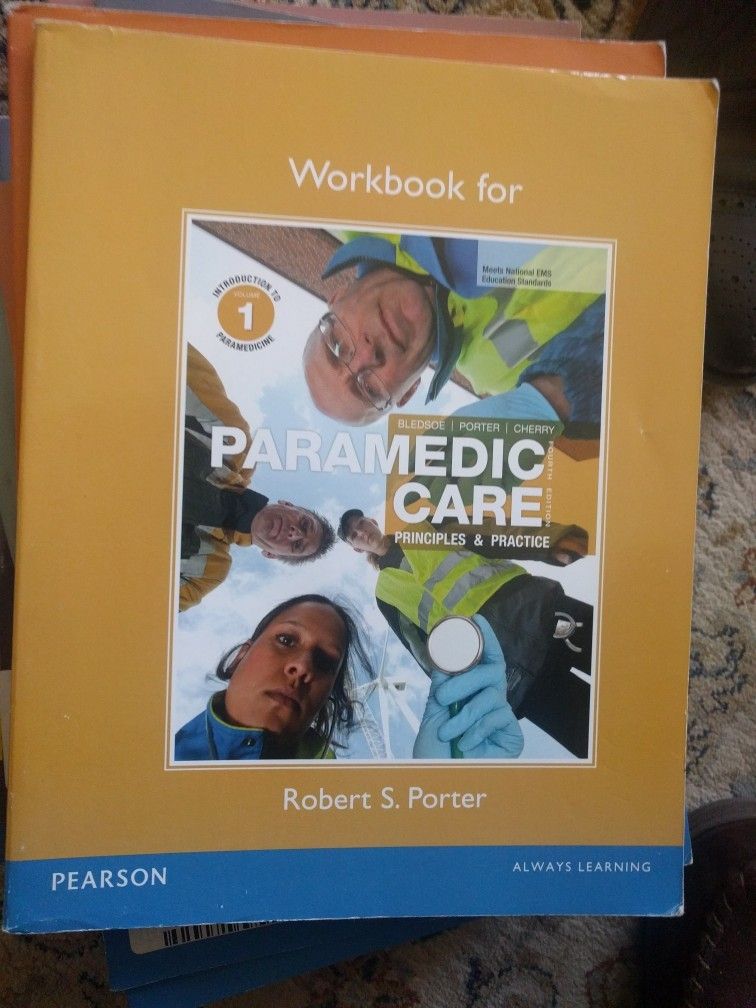 Paramedic Care EMT Workbooks