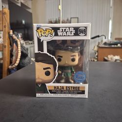 Disney Star Wars Funko Pop Vinyl Action Figure Of Obi-Wan Kenobi - Haja Estree #545 In Original Packaging W/Tape Broken, Looks New