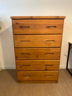 Real Wood Rustic Dresser