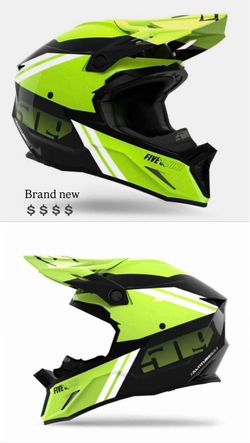 509 ALTITUDE 2.0 - Snowmobile Snow HELMET - ACID GREEN -MEDIUM or XL - NEW