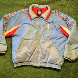 Vintage 1990s Game Day Houston Oilers Puffer Jacket Size X Large NFL Titans -