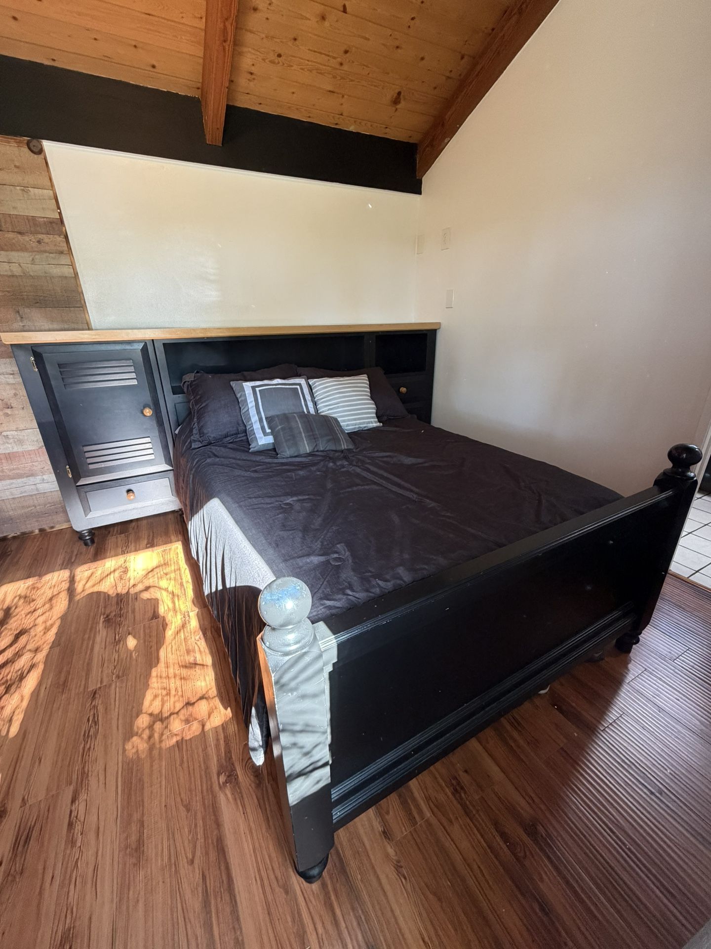 Full Size Bed Frame With Storage