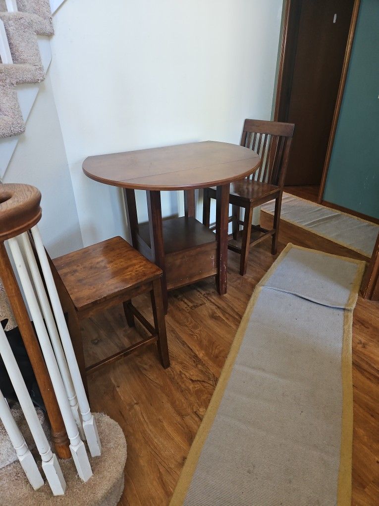 Table And 2 Chairs Free