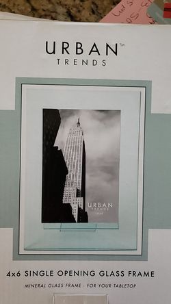 New 4x6 Glass Frame