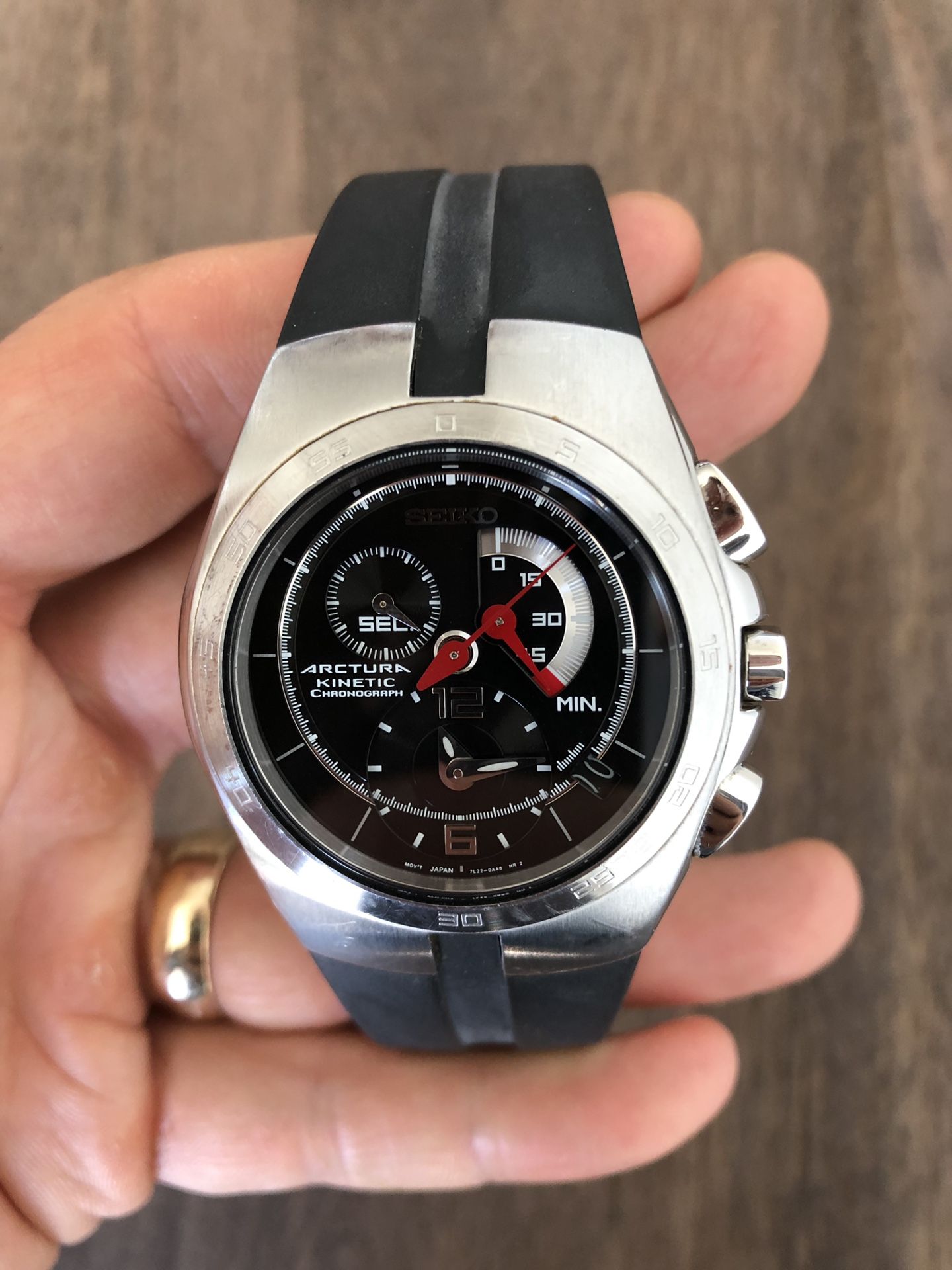 Seiko SNL013 Arctura Kinetic Watch (Good Condition)