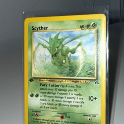 Scyther Neo Discovery 1st Edition 