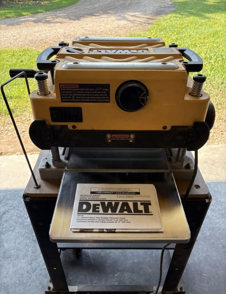 13" Dewalt Thickness Planer DW735
