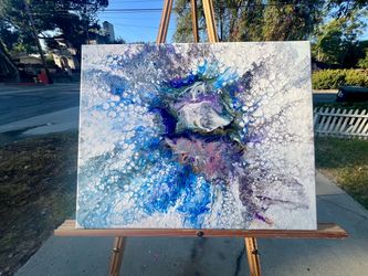 Abstract Acrylic Art