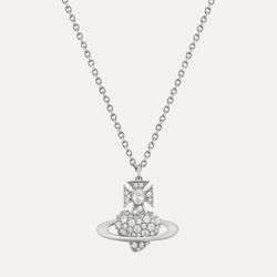 Vivienne Westwood Valentine's Agnatha Bas Relief Pendant Necklace NO Delivery NO Price Match