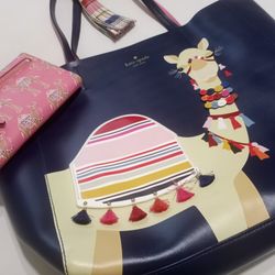 Kate Spade New York  Spice Things Up Camel Tote Purse And Wallet Pikck Up In Cypress 