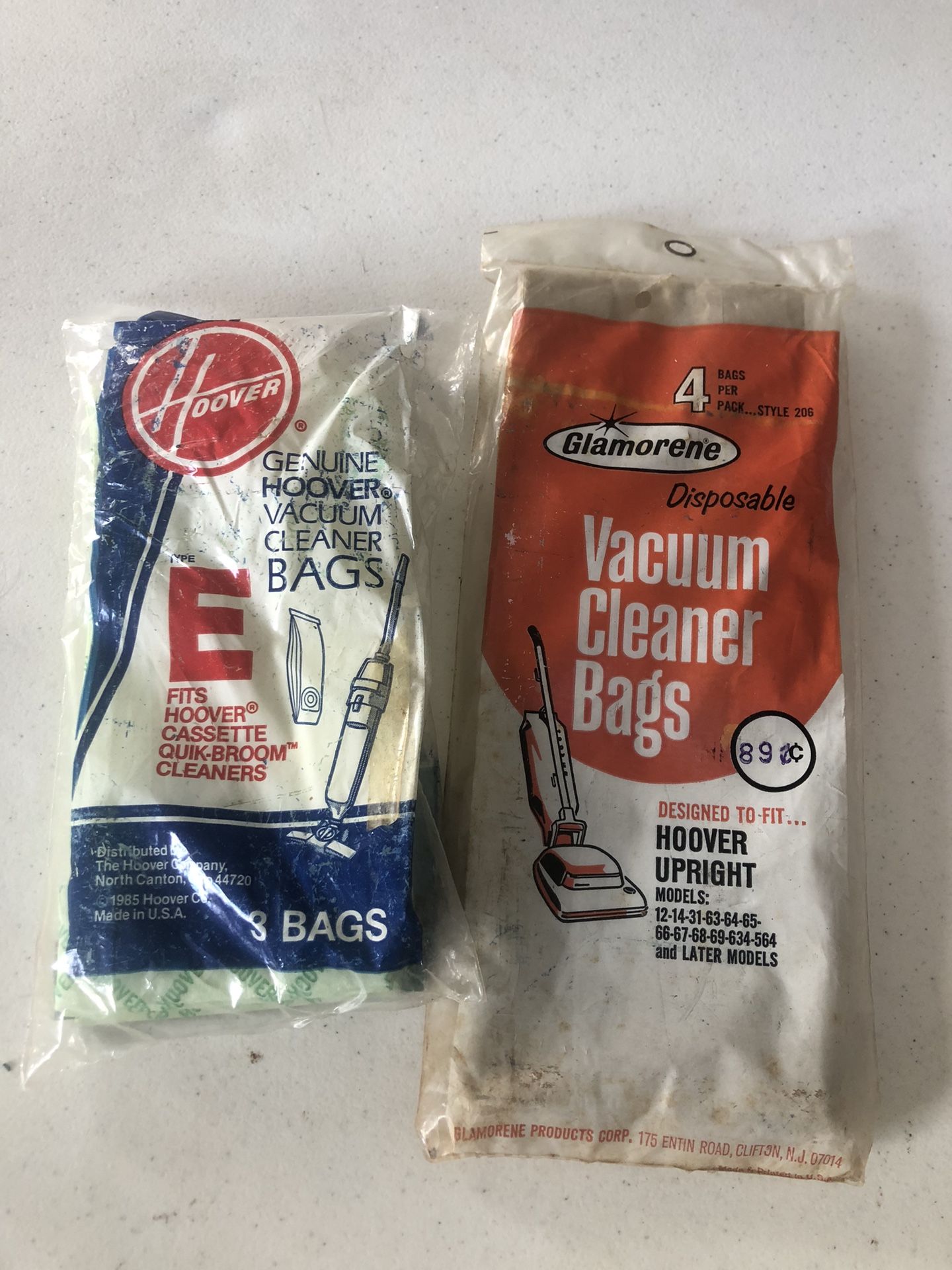 Vintage Vacuum Bags