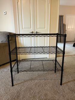 Metal shelf