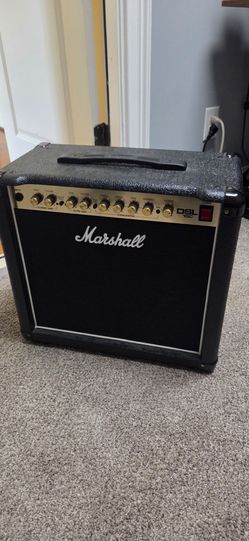 Marshall DSl15c tube amp with foot switch
