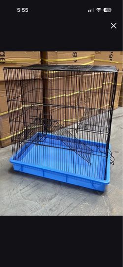 Multi-Level Small Animal Wire Cage