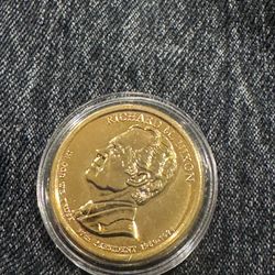 Gold Richard Nixon