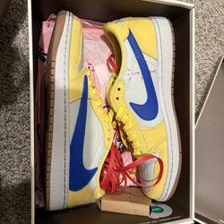 Travis Scott X Wmns Air Jordan 1 Retro Low Og Sp ‘canary’