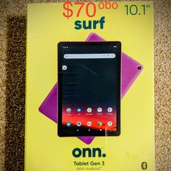 *** Brand New (Sealed) ONN Gen 3 10.1" Tablet 32GB Storage, 2GB RAM, Android 11, 2.0 GHz Purple ***