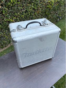 Storage box aluminum Makita screw gun box