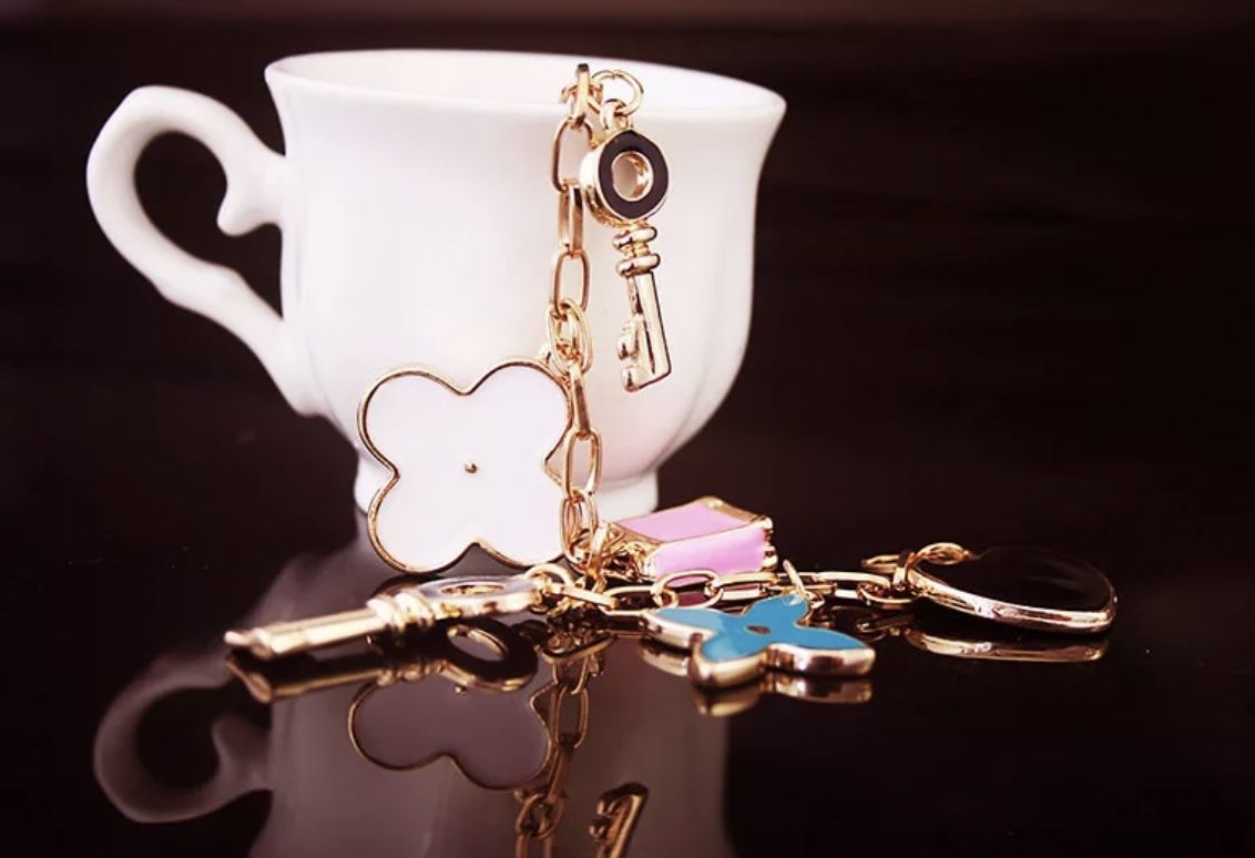 Keychain  Good Luck 🍀 Clover Keychain 