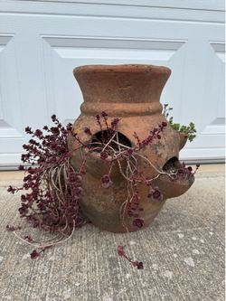 Old Garden Pot  (roughly 14in Tall)