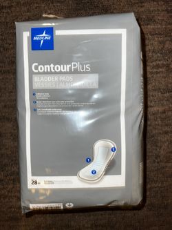 Medline Contour Plus Pads -12 Packs