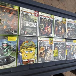 Original Xbox Bundle Games Lot/Bundle