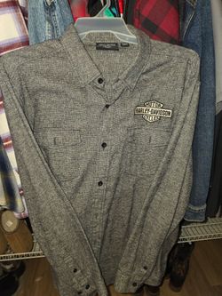 Harley-Davidson Long Sleeve Button-Up Shirt