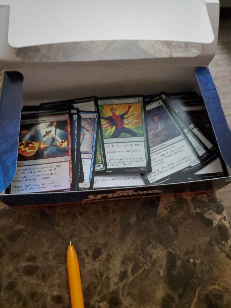 MTG Spiderman Bulk Cards