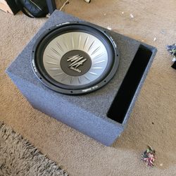15" MA Audio Sub/box