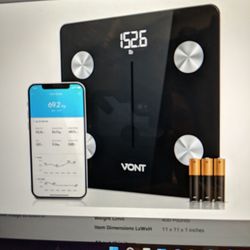 Vont Bluetooth Smartscale