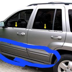 Jeep Grand Cherokee Door Plastic